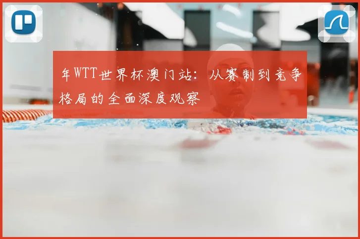 年WTT世界杯澳门站:从赛制到竞争格局的全面深度观察