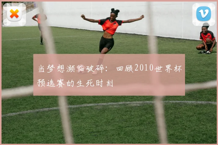 当梦想濒临破碎：回顾2010世界杯预选赛的生死时刻